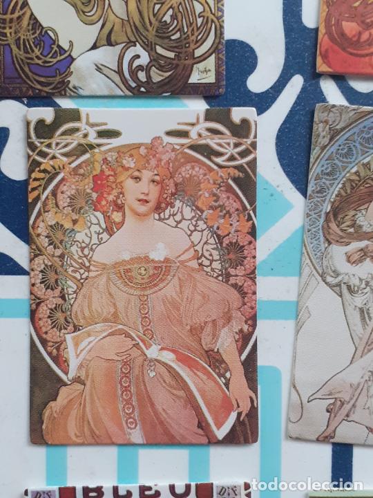 Collectable Antique Stamped Cards: mucha musha cromo vintage laminita de unos 2 x 3 cms como los cromos de anta&ntilde;o