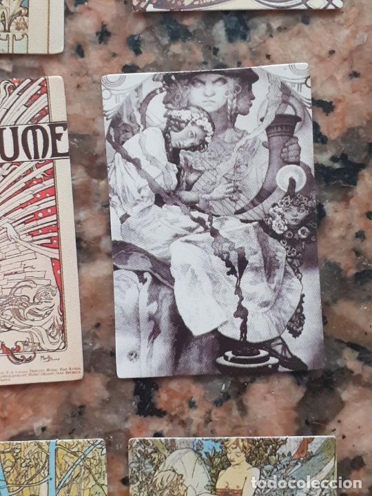 Collectable Antique Stamped Cards: mucha musha cromo vintage laminita de unos 2 x 3 cms como los cromos de anta&ntilde;o
