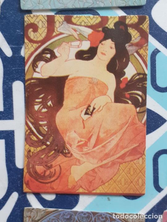 Collectable Antique Stamped Cards: mucha musha cromo vintage laminita de unos 2 x 3 cms como los cromos de anta&ntilde;o