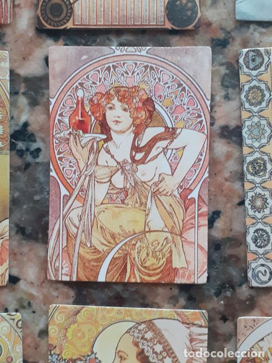 Collectable Antique Stamped Cards: mucha musha cromo vintage laminita de unos 2 x 3 cms como los cromos de anta&ntilde;o