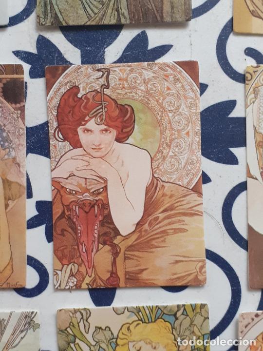 Collectable Antique Stamped Cards: mucha musha cromo vintage laminita de unos 2 x 3 cms como los cromos de anta&ntilde;o