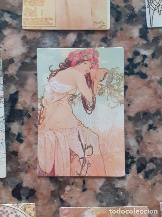 Collectable Antique Stamped Cards: mucha musha cromo vintage laminita de unos 2 x 3 cms como los cromos de anta&ntilde;o