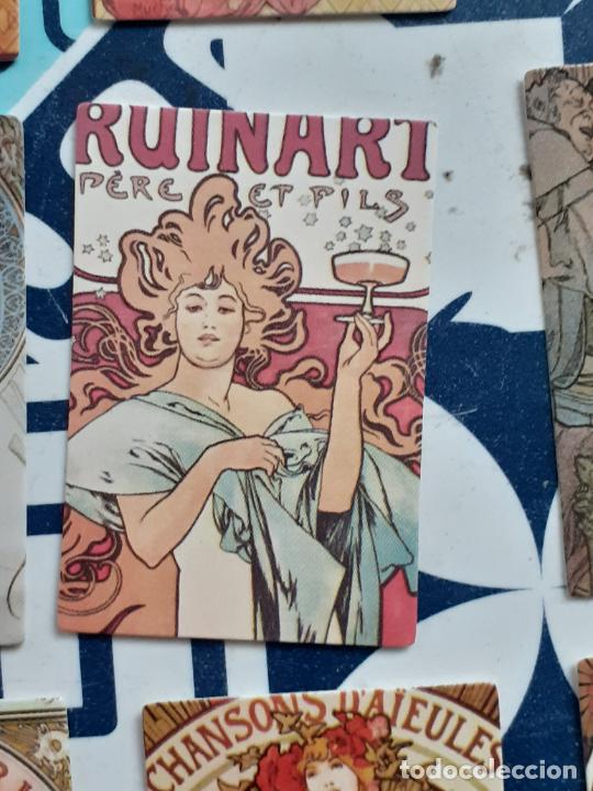 Collectable Antique Stamped Cards: mucha musha cromo vintage laminita de unos 2 x 3 cms como los cromos de anta&ntilde;o