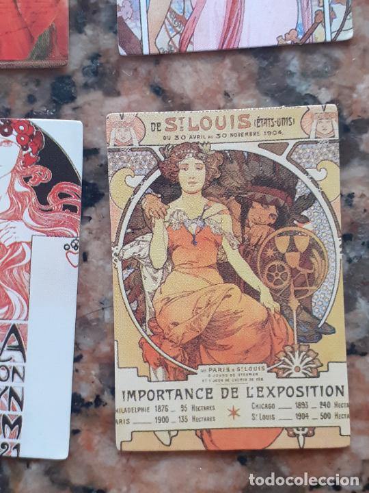Collectable Antique Stamped Cards: mucha musha cromo vintage laminita de unos 2 x 3 cms como los cromos de anta&ntilde;o