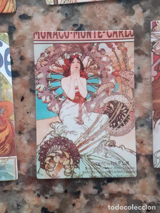 Collectable Antique Stamped Cards: mucha musha cromo vintage laminita de unos 2 x 3 cms como los cromos de anta&ntilde;o