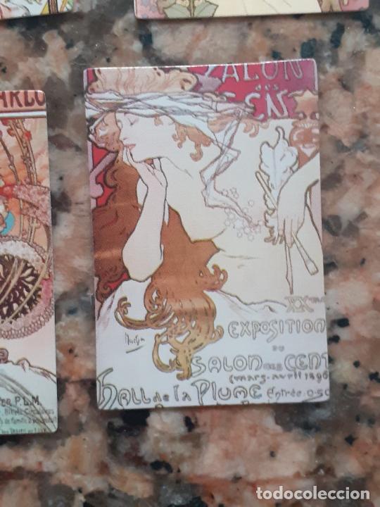 Collectable Antique Stamped Cards: mucha musha cromo vintage laminita de unos 2 x 3 cms como los cromos de anta&ntilde;o
