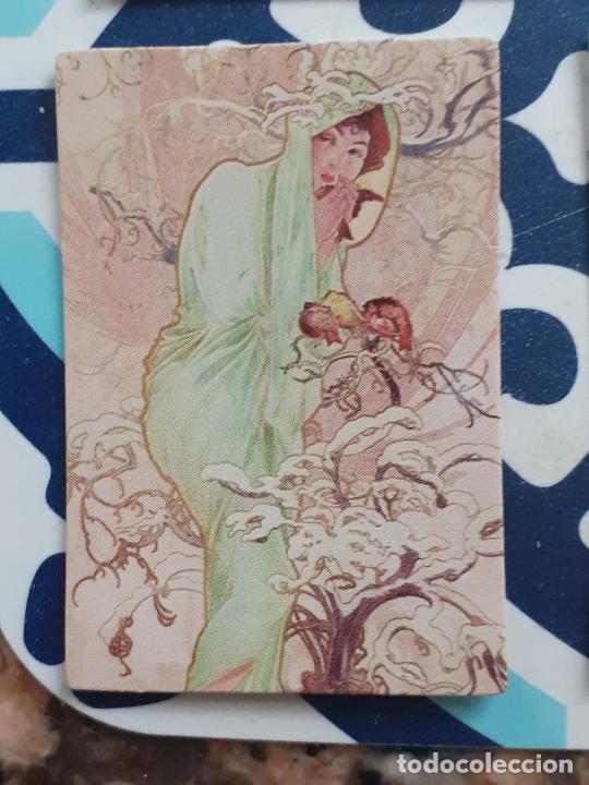 Collectable Antique Stamped Cards: mucha musha cromo vintage laminita de unos 2 x 3 cms como los cromos de anta&ntilde;o