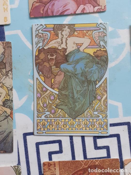 Collectable Antique Stamped Cards: mucha musha cromo vintage laminita de unos 2 x 3 cms como los cromos de anta&ntilde;o