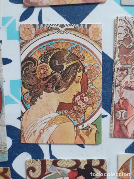 Collectable Antique Stamped Cards: mucha musha cromo vintage laminita de unos 2 x 3 cms como los cromos de anta&ntilde;o