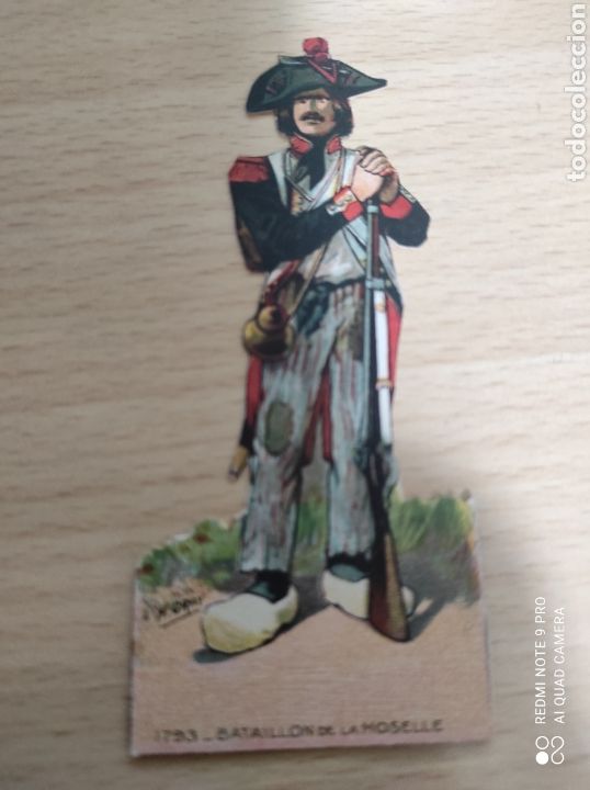 Coleccionismo cromos troquelados antiguos: Recortables ej&eacute;rcito napoleonico - Foto 1