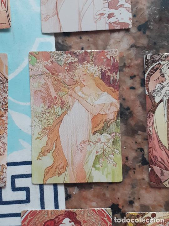 Collectable Antique Stamped Cards: mucha musha cromo vintage laminita de unos 2 x 3 cms como los cromos de anta&ntilde;o