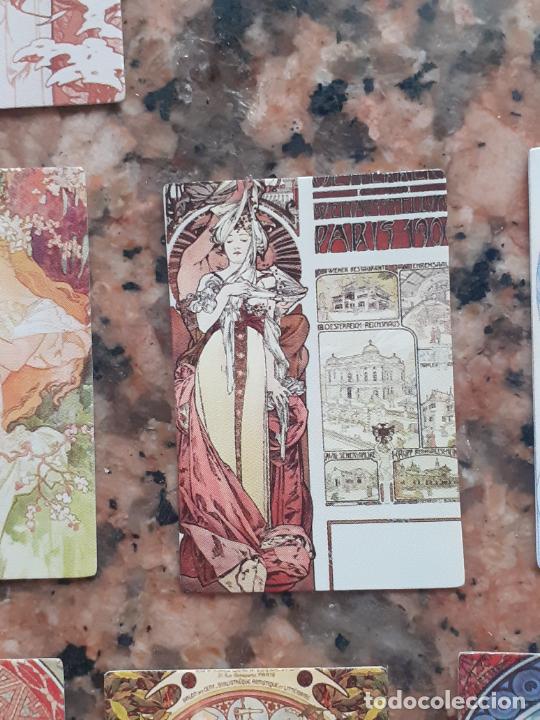 Collectable Antique Stamped Cards: mucha musha cromo vintage laminita de unos 2 x 3 cms como los cromos de anta&ntilde;o