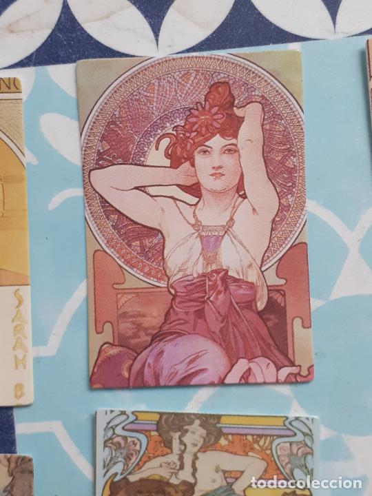 Collectable Antique Stamped Cards: mucha musha cromo vintage laminita de unos 2 x 3 cms como los cromos de anta&ntilde;o