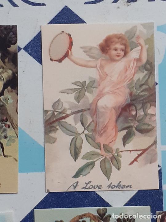 Sammeln alte gestanzte Sammelbilder: angeles angel cupido querubines cromo vintage laminita de unos 2 x 3 cms como los cromos de anta&ntilde;o