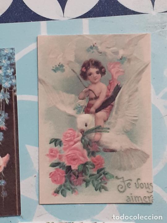 Sammeln alte gestanzte Sammelbilder: angeles angel cupido querubines cromo vintage laminita de unos 2 x 3 cms como los cromos de anta&ntilde;o