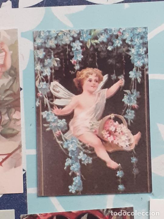 Sammeln alte gestanzte Sammelbilder: angeles angel cupido querubines cromo vintage laminita de unos 2 x 3 cms como los cromos de anta&ntilde;o