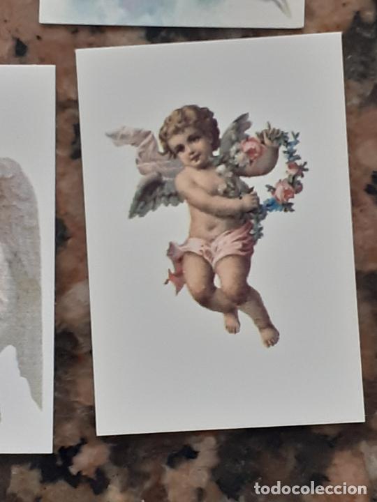 Sammeln alte gestanzte Sammelbilder: angeles angel cupido querubines cromo vintage laminita de unos 2 x 3 cms como los cromos de anta&ntilde;o