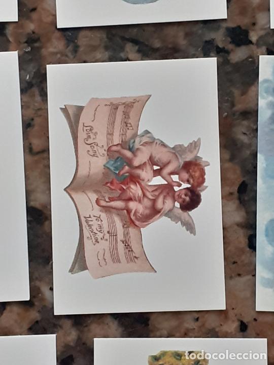 Sammeln alte gestanzte Sammelbilder: angeles angel cupido querubines cromo vintage laminita de unos 2 x 3 cms como los cromos de anta&ntilde;o