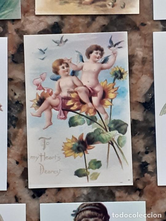Sammeln alte gestanzte Sammelbilder: angeles angel cupido querubines cromo vintage laminita de unos 2 x 3 cms como los cromos de anta&ntilde;o