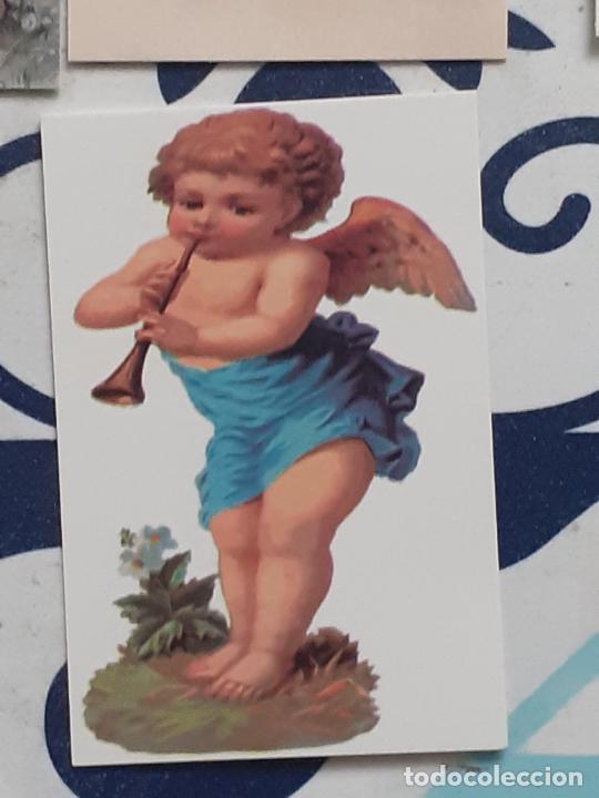 Sammeln alte gestanzte Sammelbilder: angeles angel cupido querubines cromo vintage laminita de unos 2 x 3 cms como los cromos de anta&ntilde;o