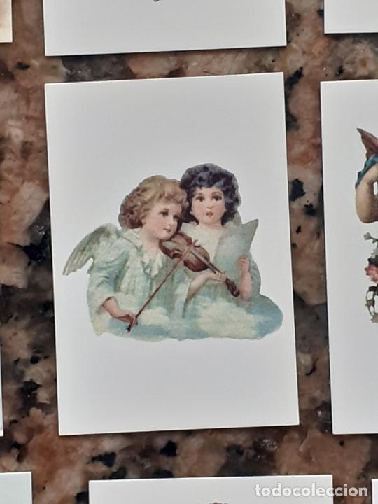 Sammeln alte gestanzte Sammelbilder: angeles angel cupido querubines cromo vintage laminita de unos 2 x 3 cms como los cromos de anta&ntilde;o