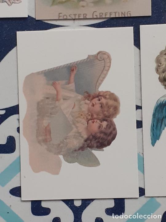 Sammeln alte gestanzte Sammelbilder: angeles angel cupido querubines cromo vintage laminita de unos 2 x 3 cms como los cromos de anta&ntilde;o