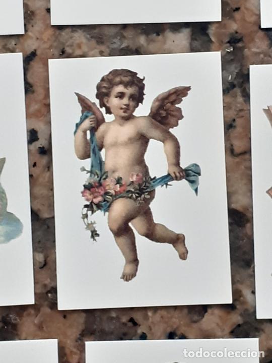 Sammeln alte gestanzte Sammelbilder: angeles angel cupido querubines cromo vintage laminita de unos 2 x 3 cms como los cromos de anta&ntilde;o