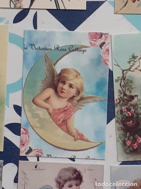 Sammeln alte gestanzte Sammelbilder: angeles angel cupido querubines cromo vintage laminita de unos 2 x 3 cms como los cromos de anta&ntilde;o