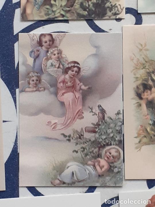 Sammeln alte gestanzte Sammelbilder: angeles angel cupido querubines cromo vintage laminita de unos 2 x 3 cms como los cromos de anta&ntilde;o