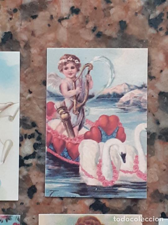 Sammeln alte gestanzte Sammelbilder: angeles angel cupido querubines cromo vintage laminita de unos 2 x 3 cms como los cromos de anta&ntilde;o