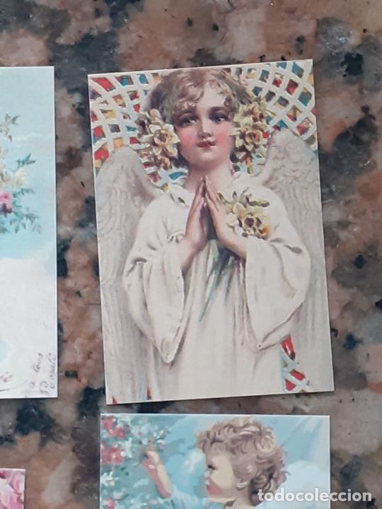 Sammeln alte gestanzte Sammelbilder: angeles angel cupido querubines cromo vintage laminita de unos 2 x 3 cms como los cromos de anta&ntilde;o