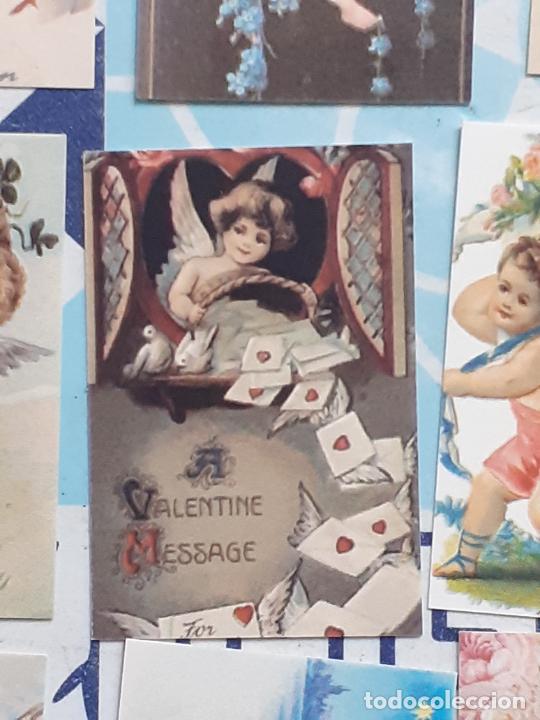 Sammeln alte gestanzte Sammelbilder: angeles angel cupido querubines cromo vintage laminita de unos 2 x 3 cms como los cromos de anta&ntilde;o