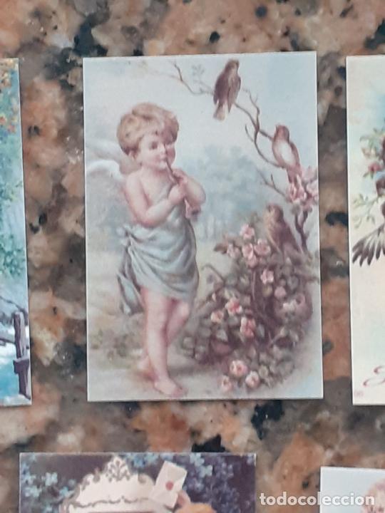 Sammeln alte gestanzte Sammelbilder: angeles angel cupido querubines cromo vintage laminita de unos 2 x 3 cms como los cromos de anta&ntilde;o