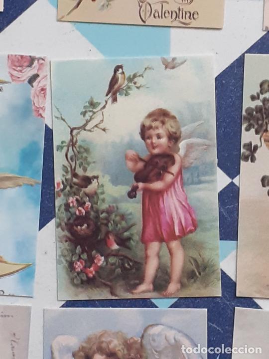 Sammeln alte gestanzte Sammelbilder: angeles angel cupido querubines cromo vintage laminita de unos 2 x 3 cms como los cromos de anta&ntilde;o