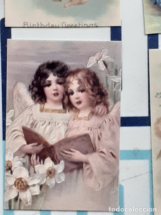 Sammeln alte gestanzte Sammelbilder: angeles angel cupido querubines cromo vintage laminita de unos 2 x 3 cms como los cromos de anta&ntilde;o