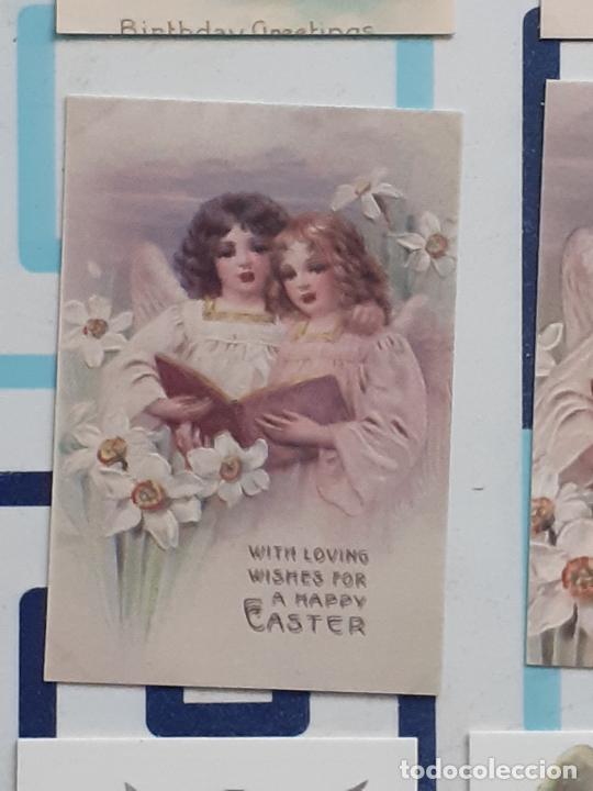 Sammeln alte gestanzte Sammelbilder: angeles angel cupido querubines cromo vintage laminita de unos 2 x 3 cms como los cromos de anta&ntilde;o