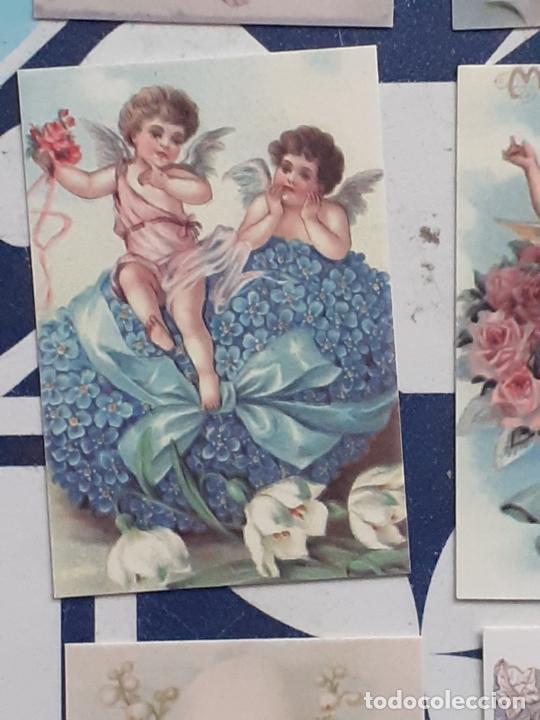 Sammeln alte gestanzte Sammelbilder: angeles angel cupido querubines cromo vintage laminita de unos 2 x 3 cms como los cromos de anta&ntilde;o