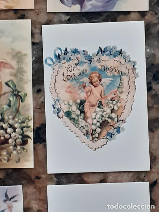 Sammeln alte gestanzte Sammelbilder: angeles angel cupido querubines cromo vintage laminita de unos 2 x 3 cms como los cromos de anta&ntilde;o