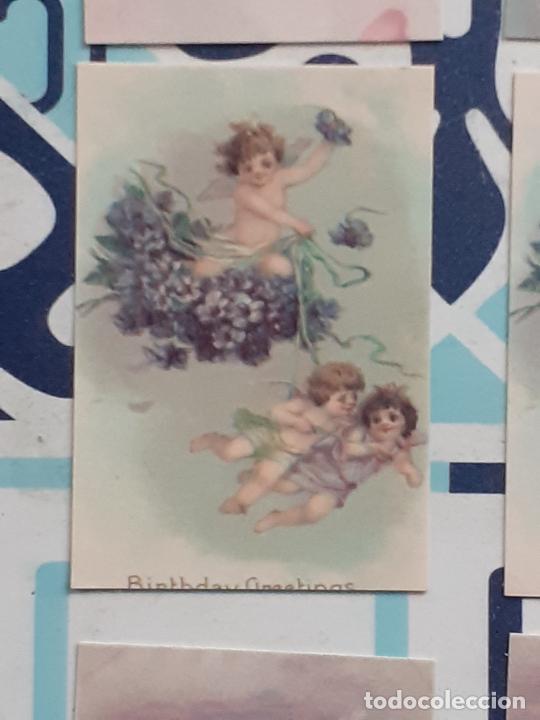 Sammeln alte gestanzte Sammelbilder: angeles angel cupido querubines cromo vintage laminita de unos 2 x 3 cms como los cromos de anta&ntilde;o