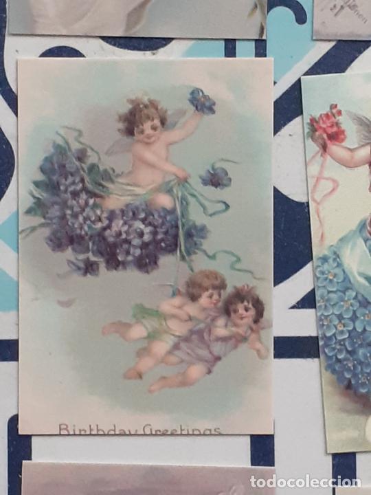 Sammeln alte gestanzte Sammelbilder: angeles angel cupido querubines cromo vintage laminita de unos 2 x 3 cms como los cromos de anta&ntilde;o