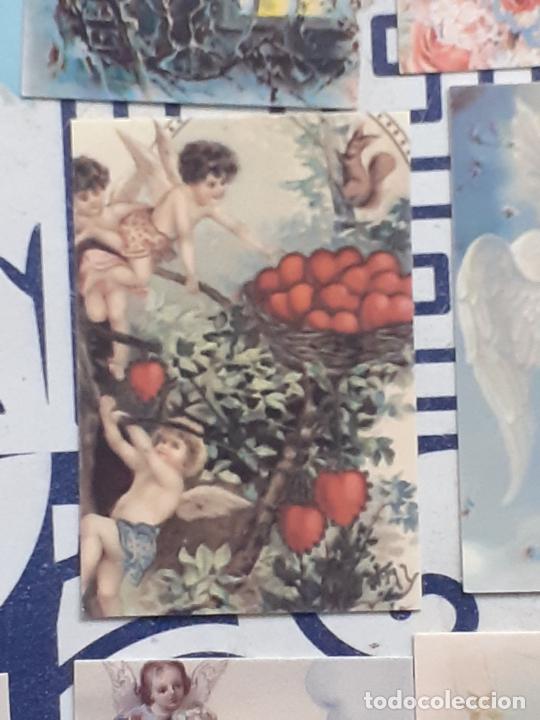 Sammeln alte gestanzte Sammelbilder: angeles angel cupido querubines cromo vintage laminita de unos 2 x 3 cms como los cromos de anta&ntilde;o