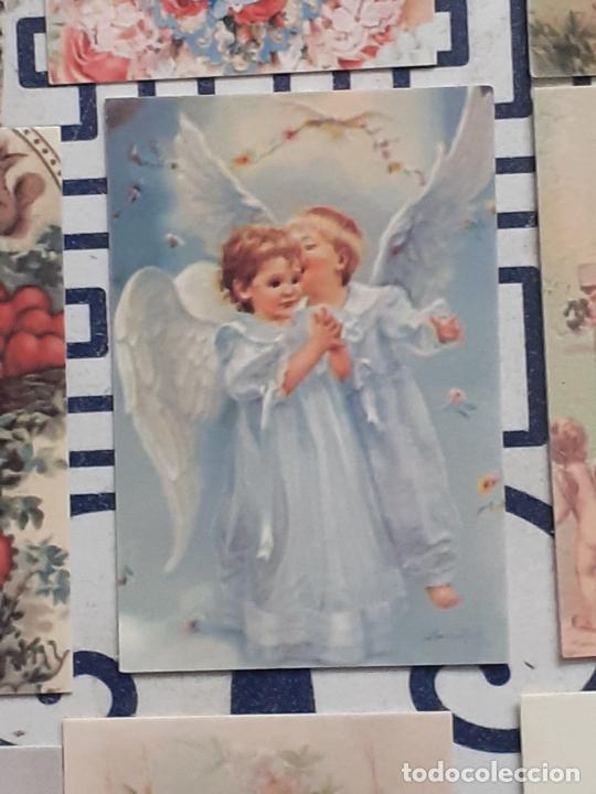Sammeln alte gestanzte Sammelbilder: angeles angel cupido querubines cromo vintage laminita de unos 2 x 3 cms como los cromos de anta&ntilde;o