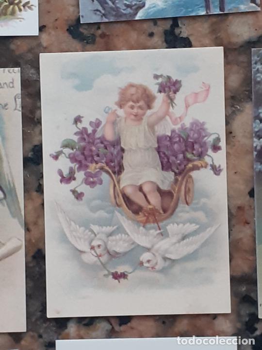 Sammeln alte gestanzte Sammelbilder: angeles angel cupido querubines cromo vintage laminita de unos 2 x 3 cms como los cromos de anta&ntilde;o