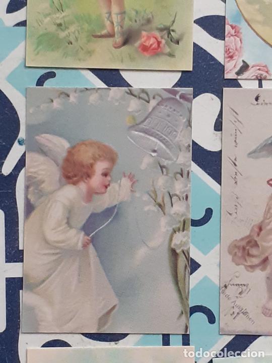 Sammeln alte gestanzte Sammelbilder: angeles angel cupido querubines cromo vintage laminita de unos 2 x 3 cms como los cromos de anta&ntilde;o