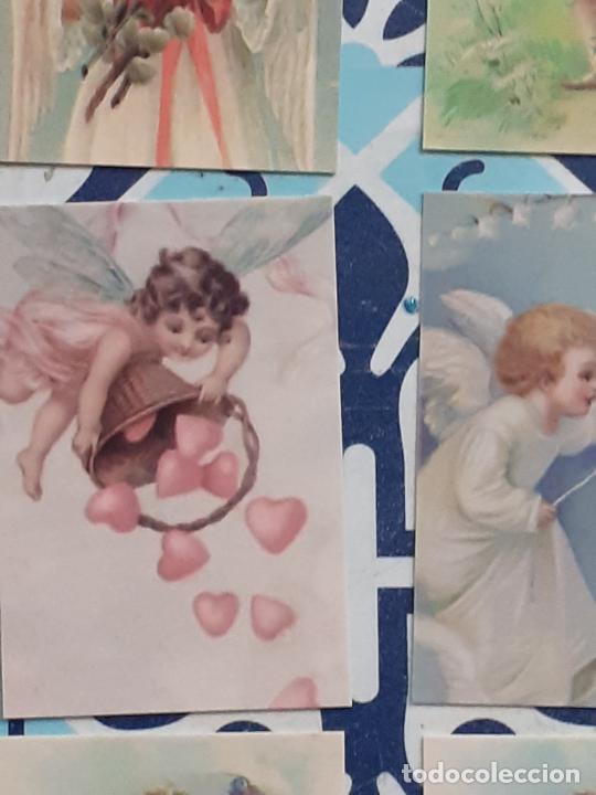 Sammeln alte gestanzte Sammelbilder: angeles angel cupido querubines cromo vintage laminita de unos 2 x 3 cms como los cromos de anta&ntilde;o