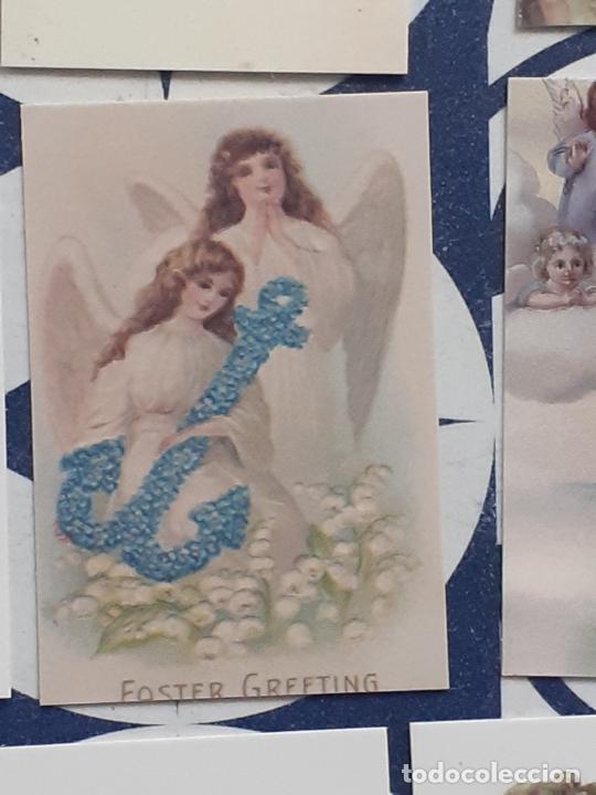 Sammeln alte gestanzte Sammelbilder: angeles angel cupido querubines cromo vintage laminita de unos 2 x 3 cms como los cromos de anta&ntilde;o