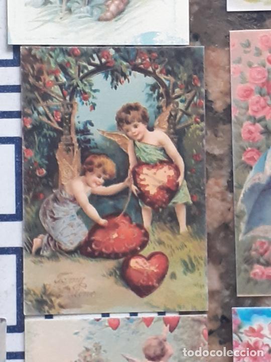 Sammeln alte gestanzte Sammelbilder: angeles angel cupido querubines cromo vintage laminita de unos 2 x 3 cms como los cromos de anta&ntilde;o