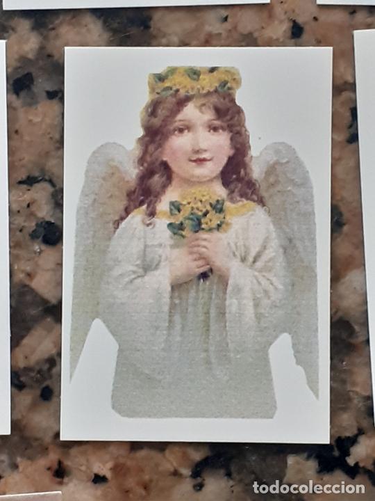 Sammeln alte gestanzte Sammelbilder: angeles angel cupido querubines cromo vintage laminita de unos 2 x 3 cms como los cromos de anta&ntilde;o
