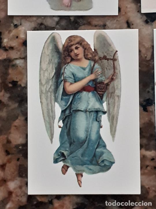 Sammeln alte gestanzte Sammelbilder: angeles angel cupido querubines cromo vintage laminita de unos 2 x 3 cms como los cromos de anta&ntilde;o