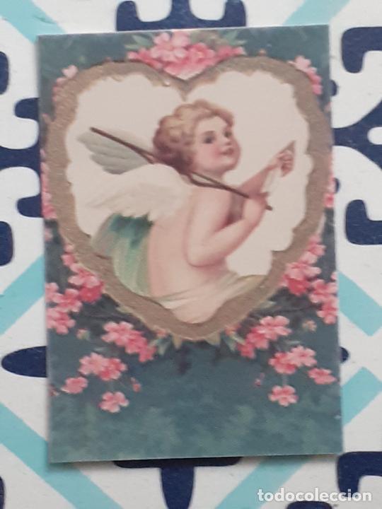 Sammeln alte gestanzte Sammelbilder: angeles angel cupido querubines cromo vintage laminita de unos 2 x 3 cms como los cromos de anta&ntilde;o